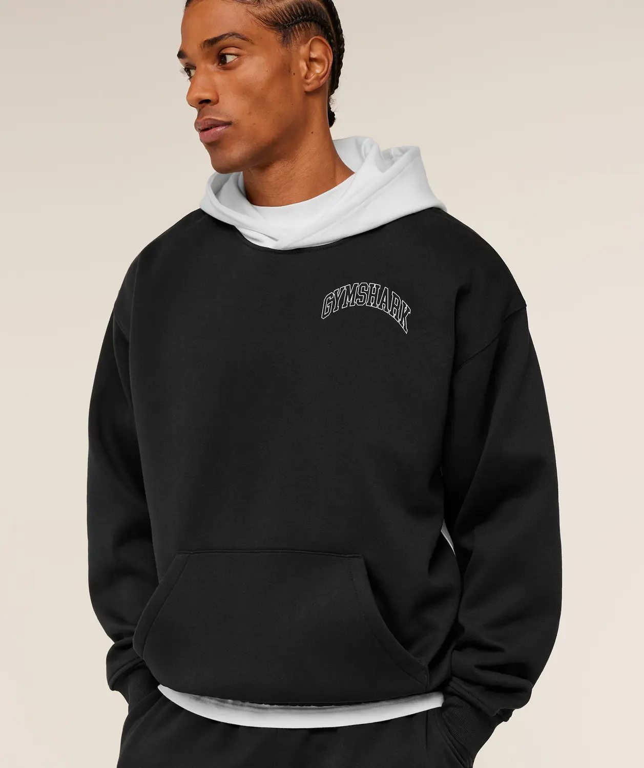 Collegiate Tech Hoodie Oversized Fit - Image 5
