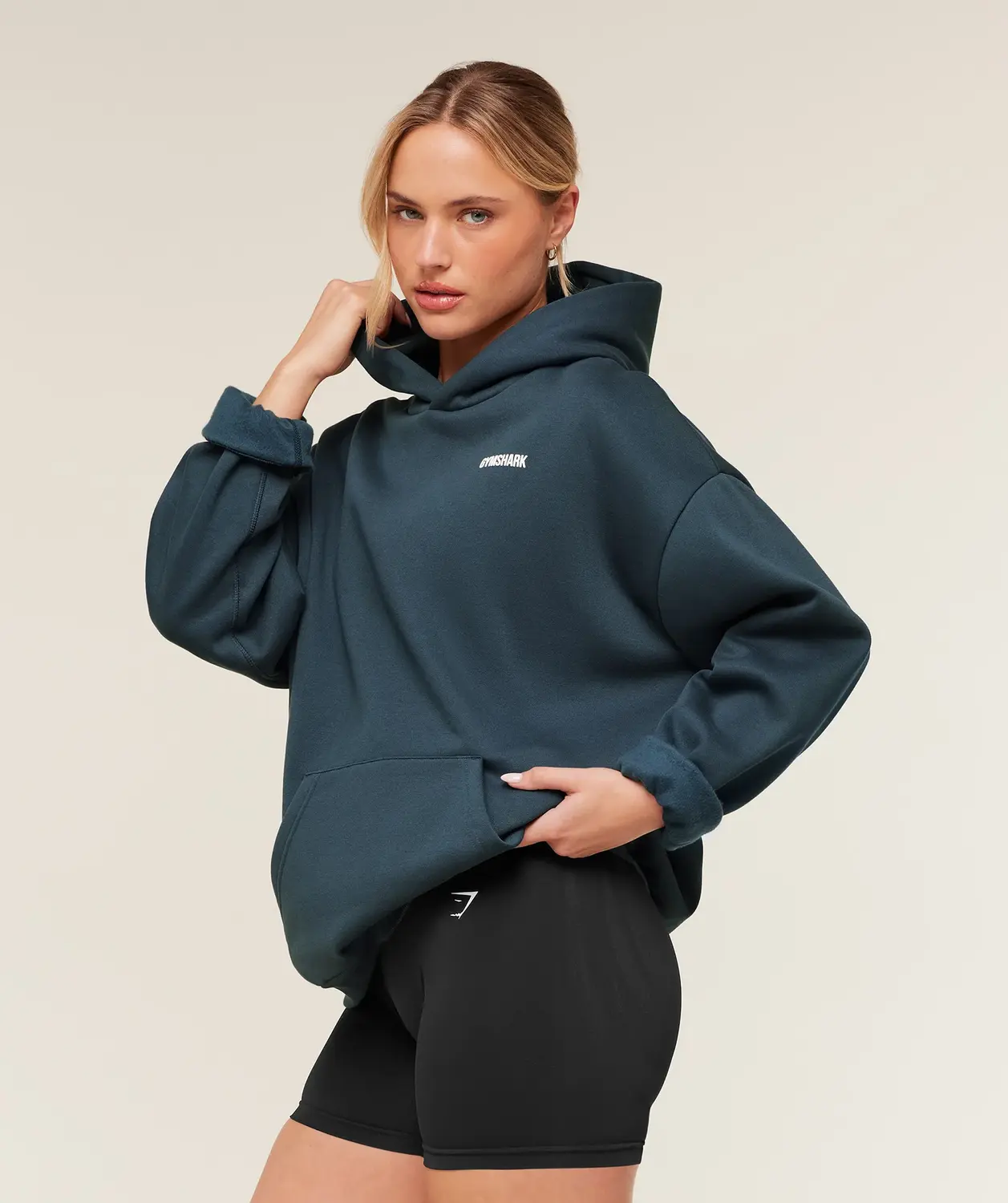 Cosy Luxe Hoodie Oversized Fit - Image 3