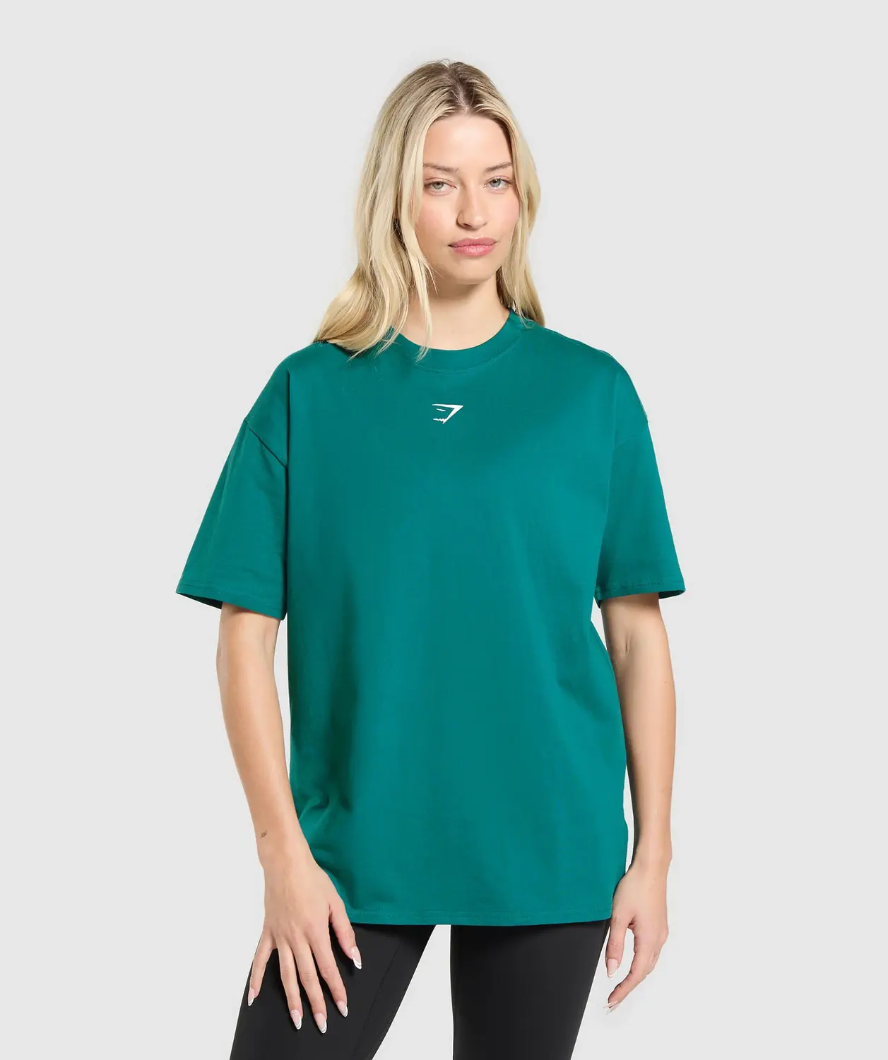 Trace Graphic Oversized T-Shirt Oversized Fit - Image 2