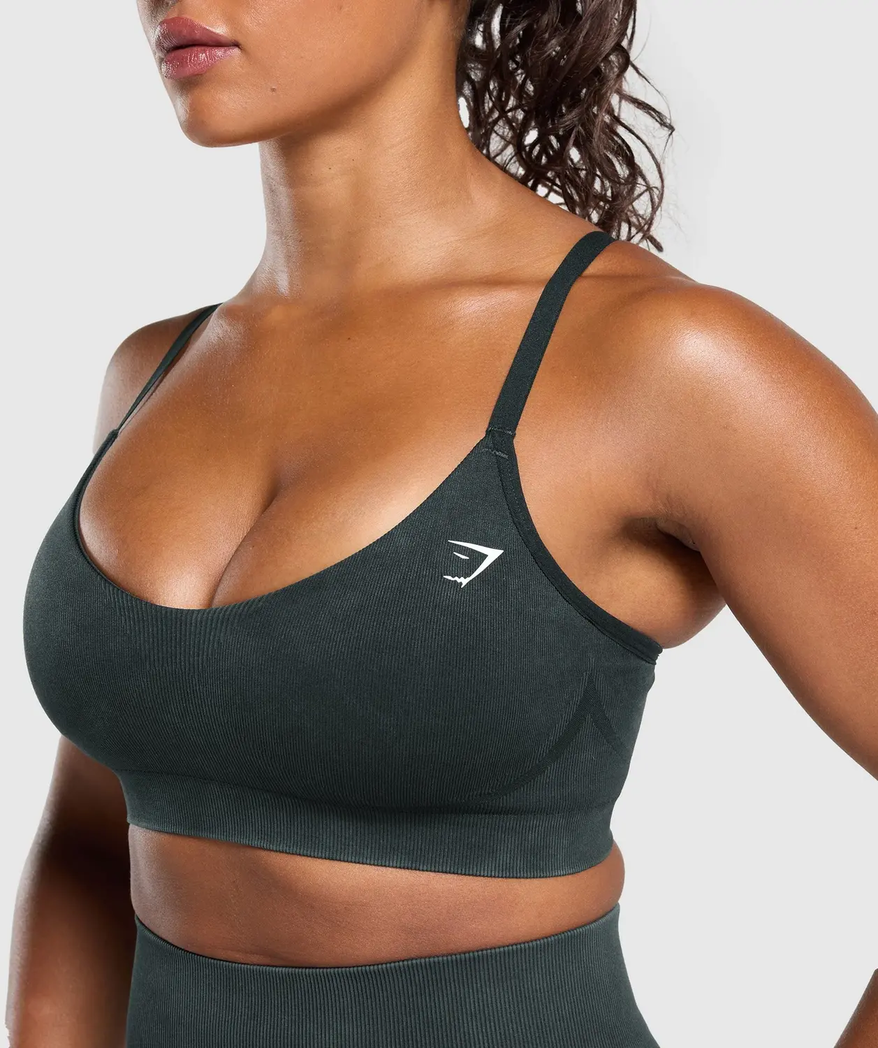 Gains Seamless Washed Sports Bra Light Support - Image 5