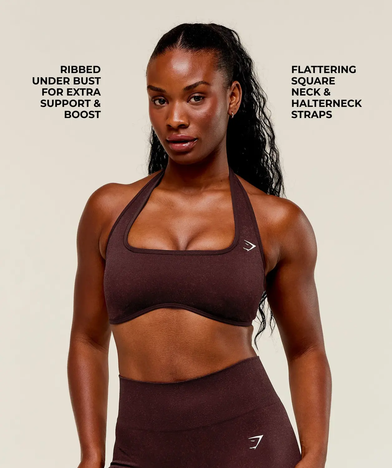 Adapt Fleck X Whitney Halterneck Sports Bra Light Support - Image 5