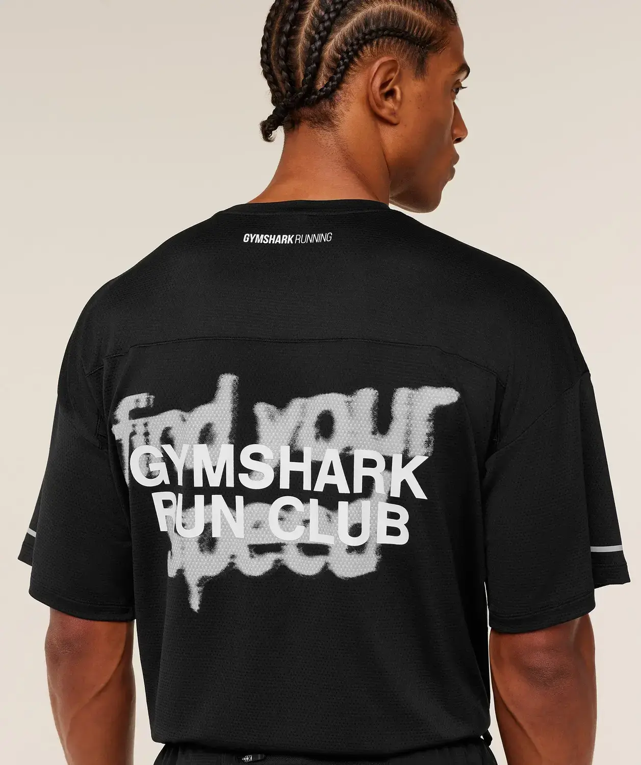 Running Graphic T-Shirt Oversized Fit - Image 6