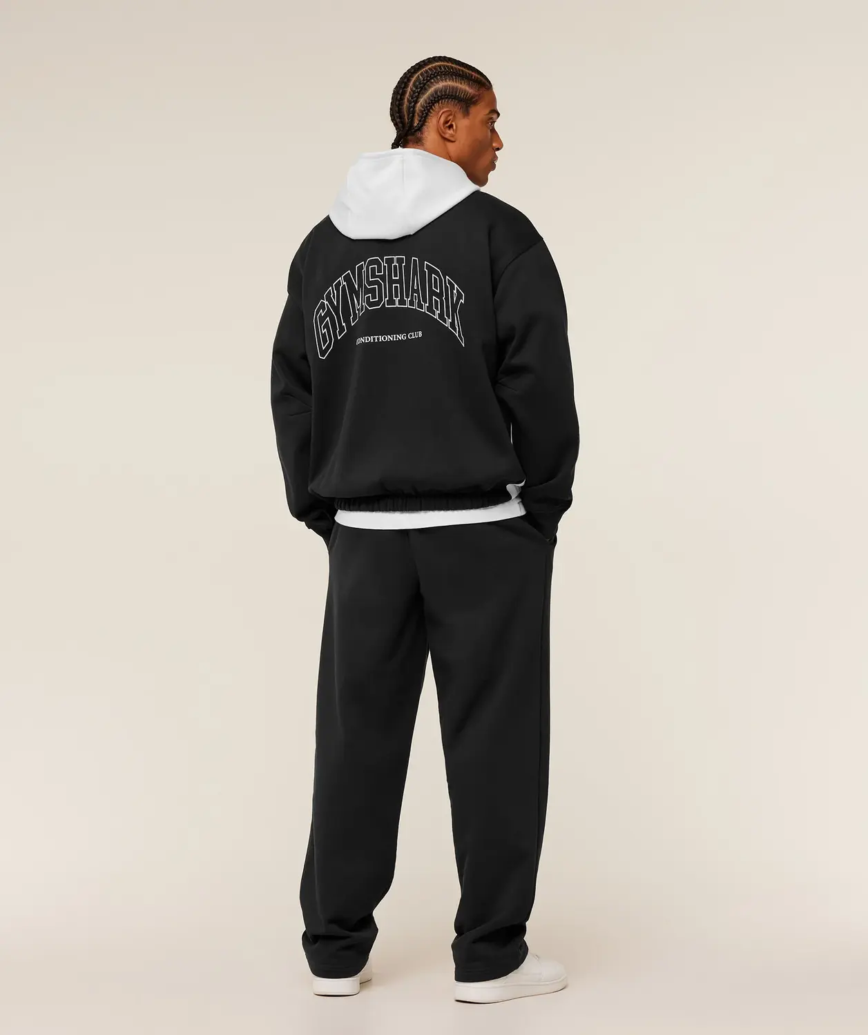 Collegiate Tech Hoodie Oversized Fit - Image 4