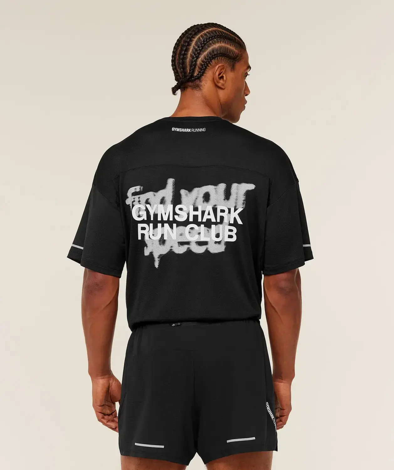 Running Graphic T-Shirt Oversized Fit - Image 5