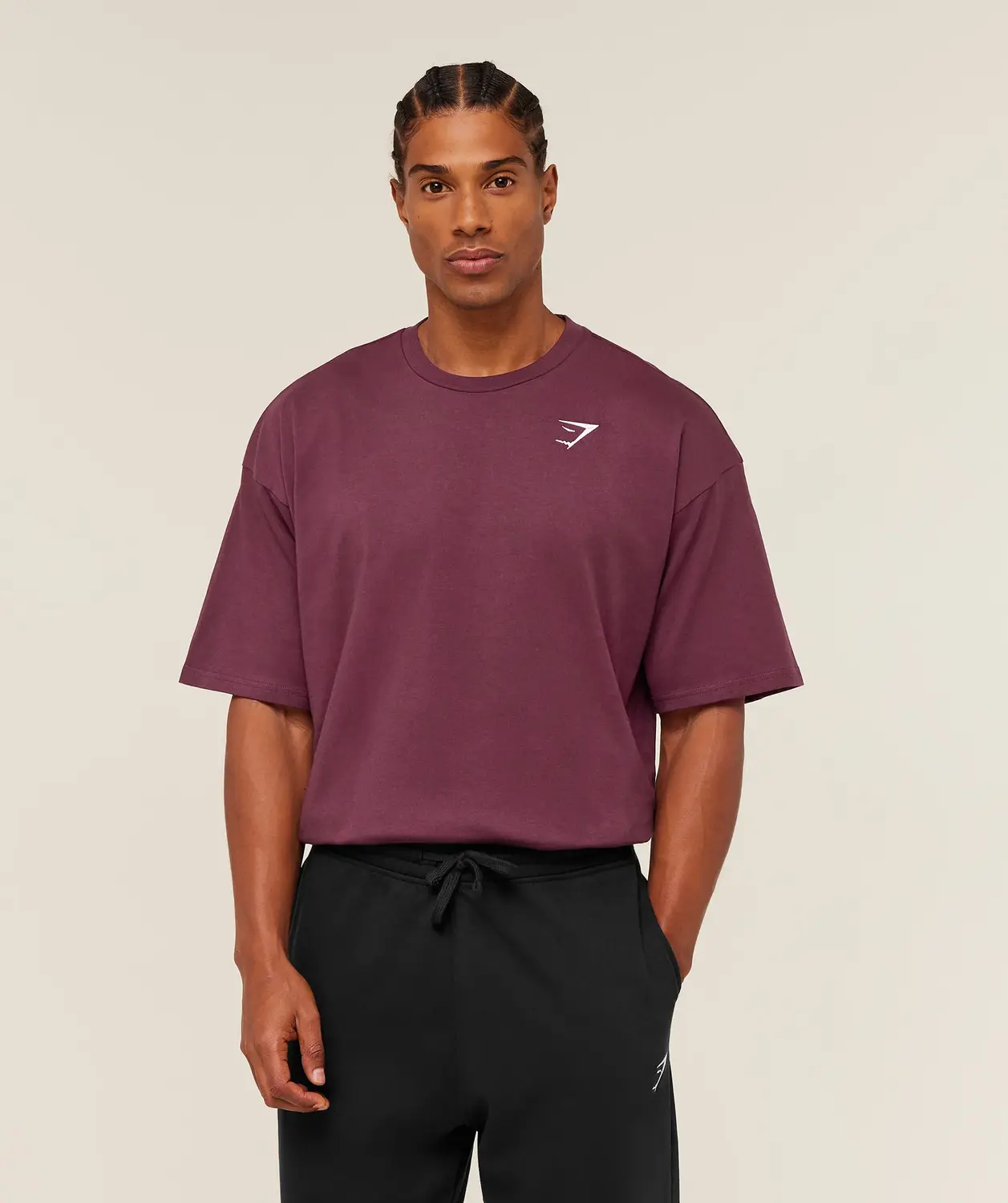 Crest Oversized T-Shirt Oversized Fit