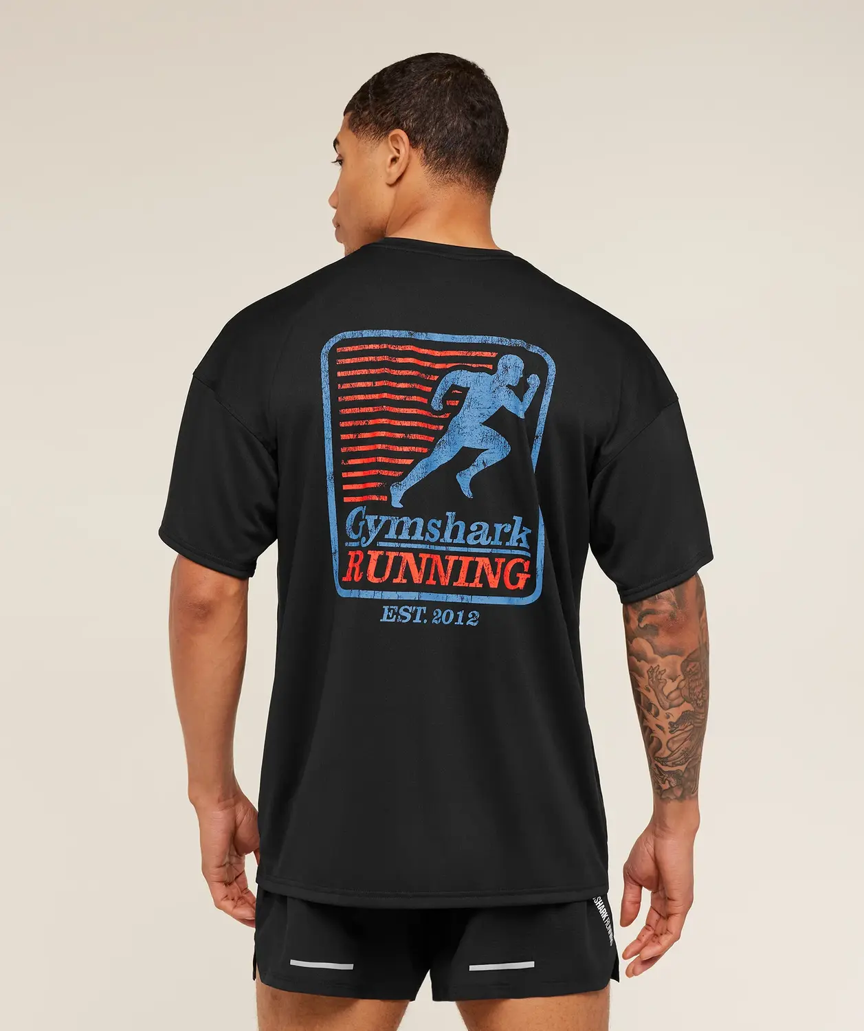 Run Club Graphic T-Shirt Oversized Fit - Image 5