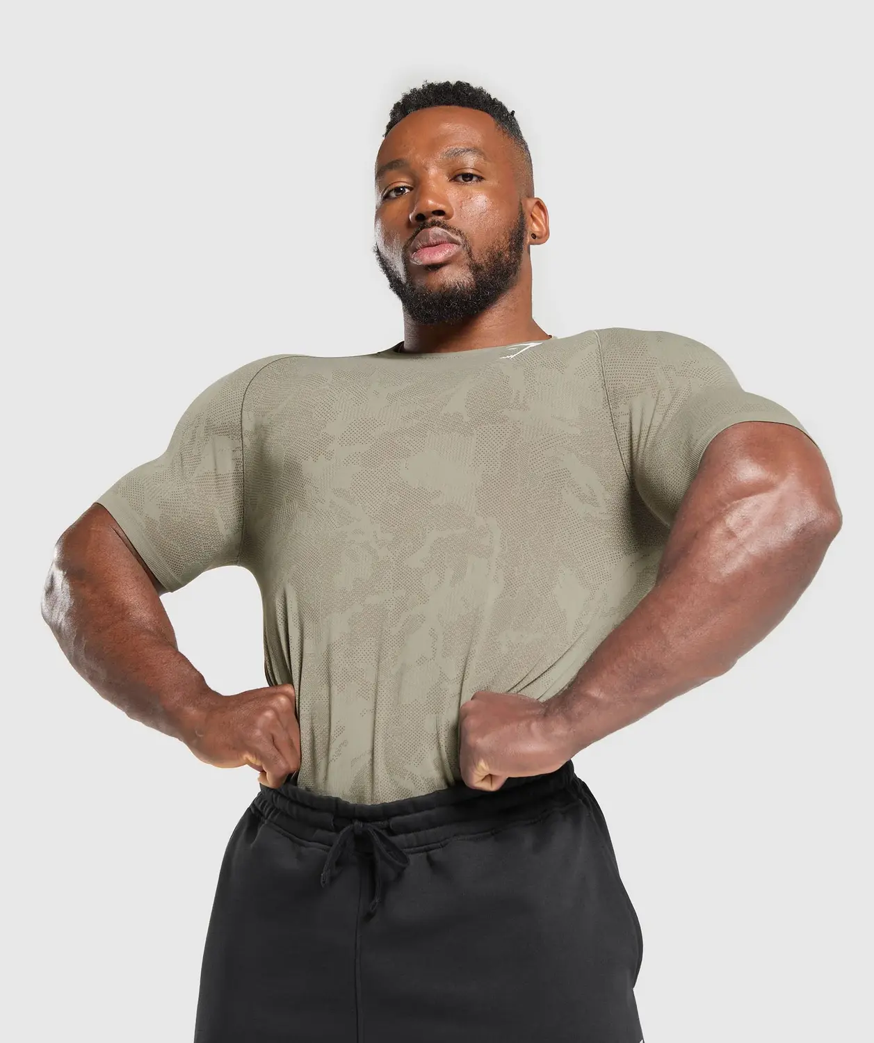 Geo Seamless T-Shirt Slim Fit - Image 5