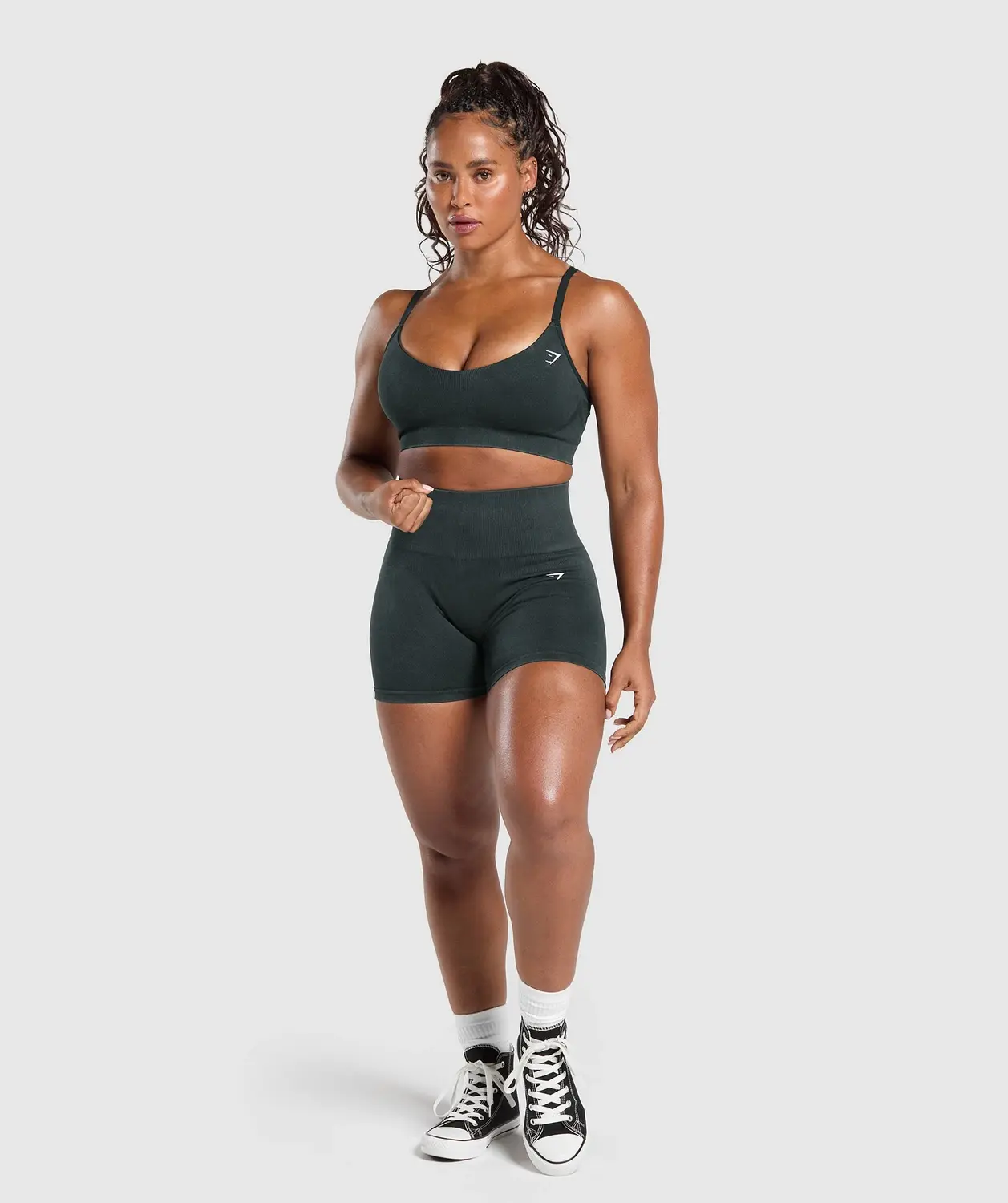 Gains Seamless Washed Sports Bra Light Support - Image 7