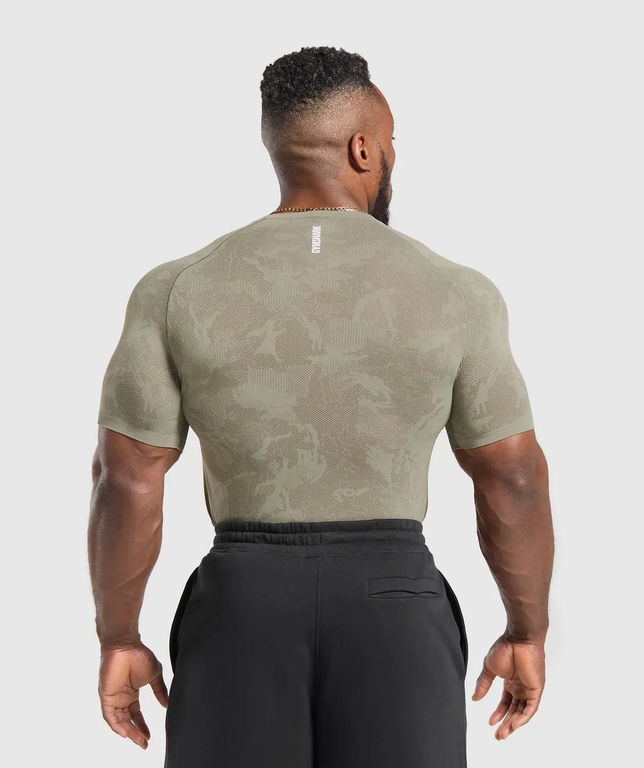 Geo Seamless T-Shirt Slim Fit - Image 2
