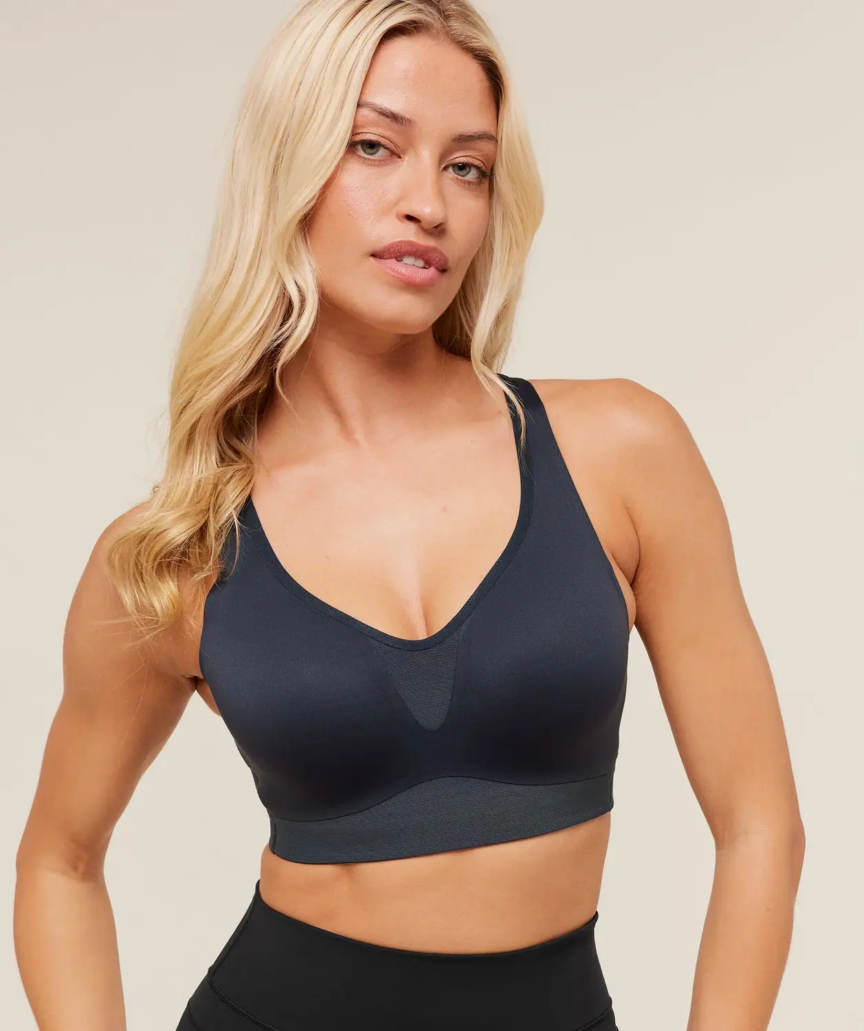 High Support V-Neck Sports Bra *Final Sale - Non Returnable* - Image 7