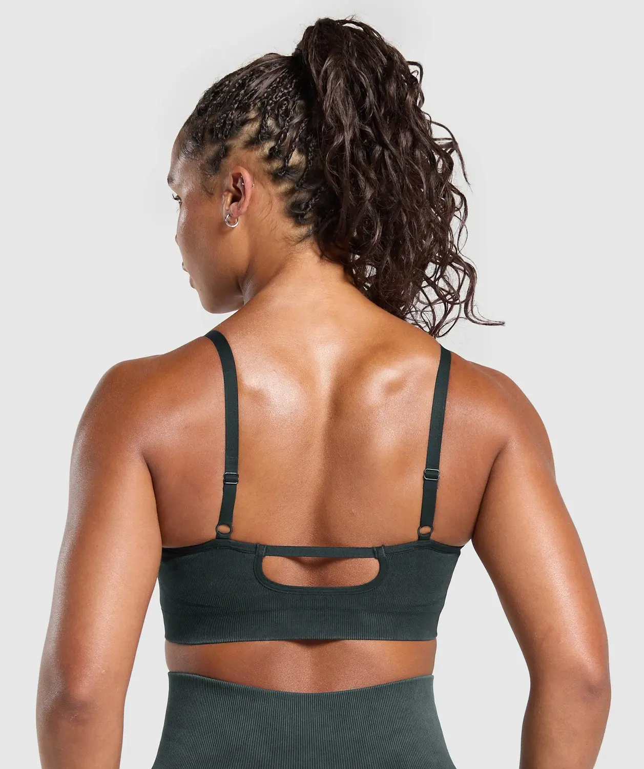 Gains Seamless Washed Sports Bra Light Support - Image 3