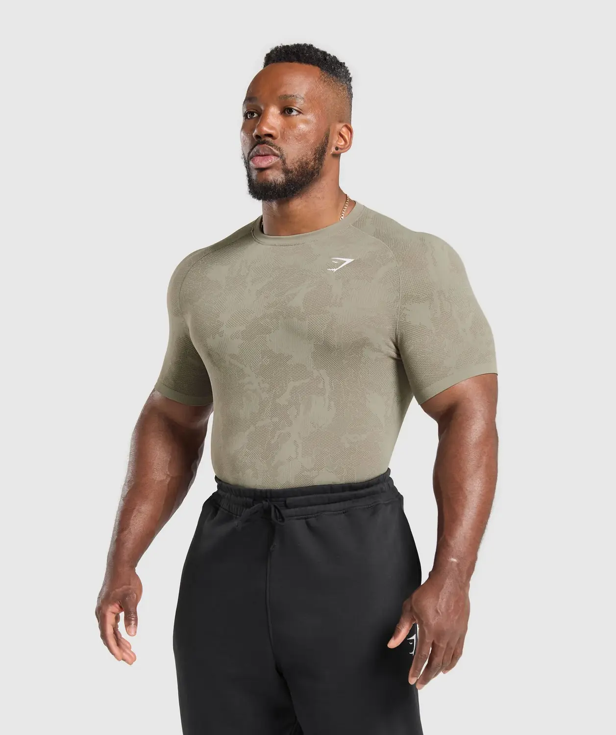 Geo Seamless T-Shirt Slim Fit - Image 3