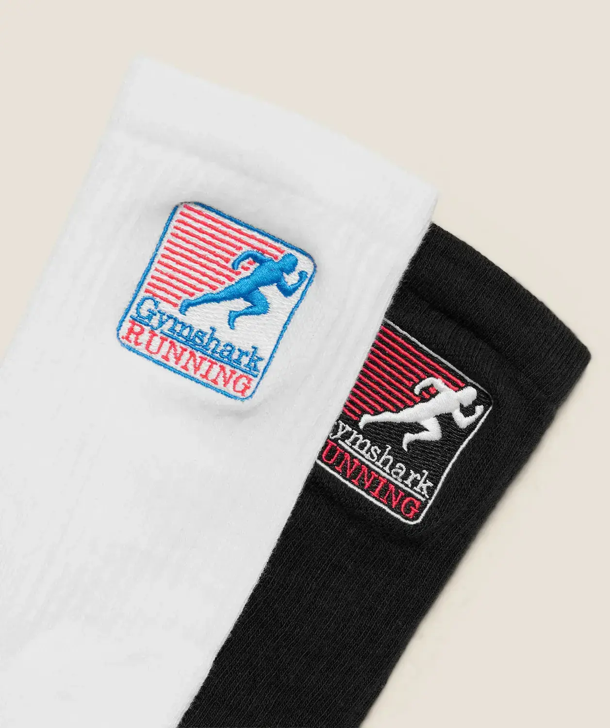 Running Graphic Crew Socks 2Pk - Image 2