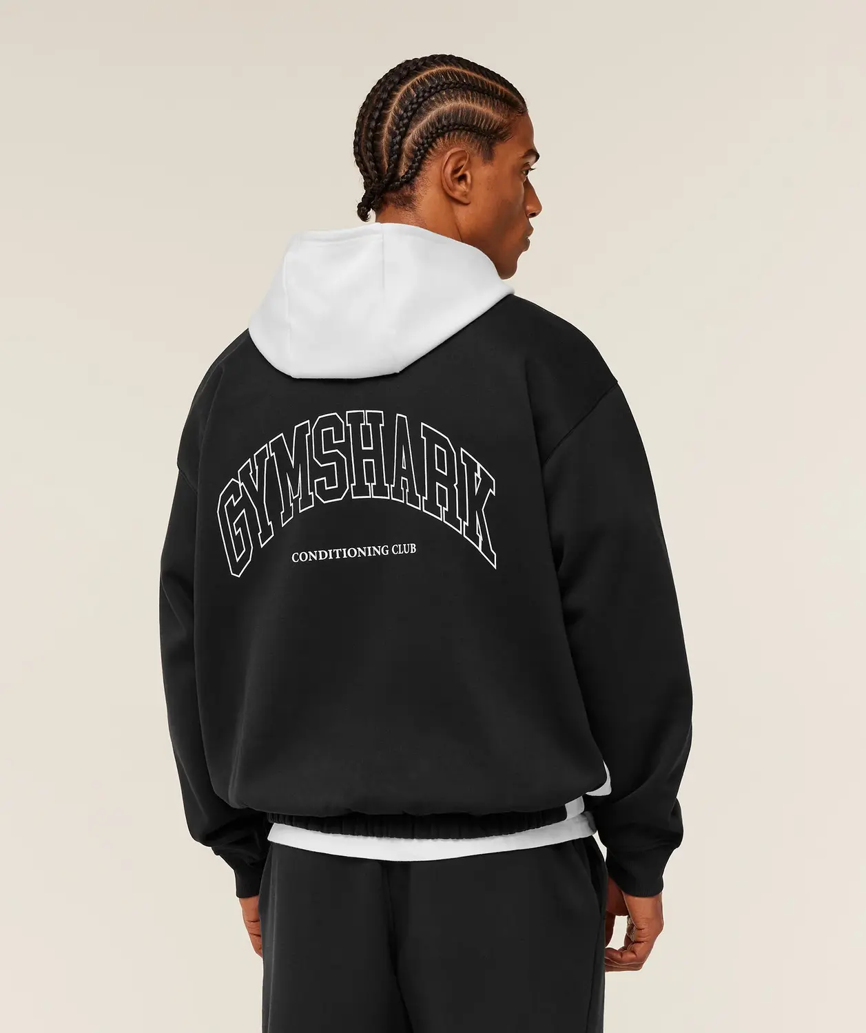 Collegiate Tech Hoodie Oversized Fit - Image 2