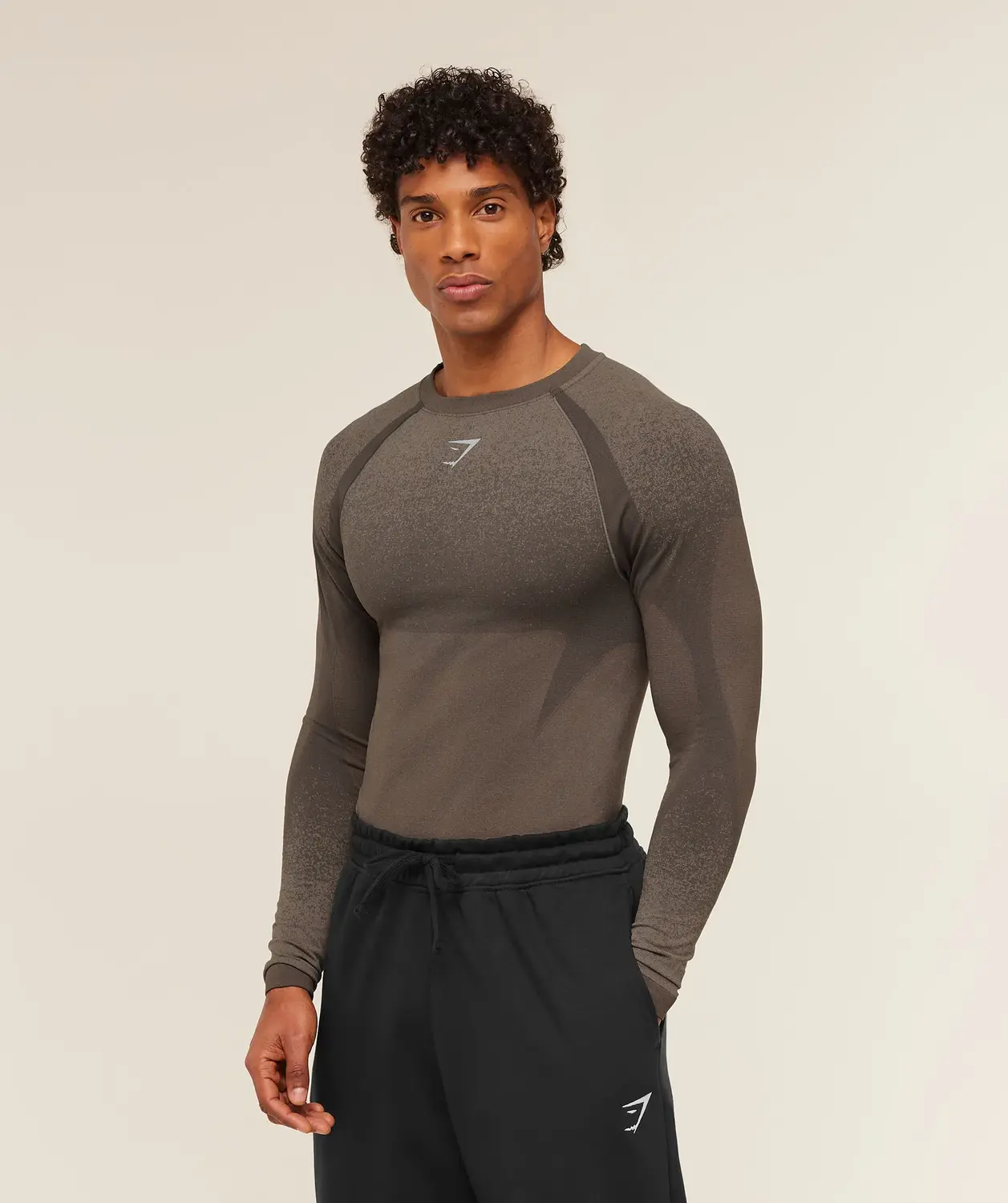 Shadow Seamless Long Sleeve T-Shirt Muscle Fit - Image 3