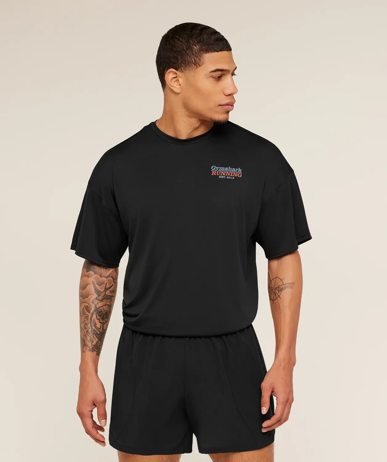 Run Club Graphic T-Shirt Oversized Fit - Image 2