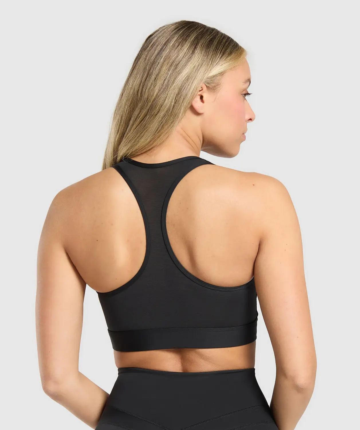 Square Neck Sports Bra Medium Support - Image 2