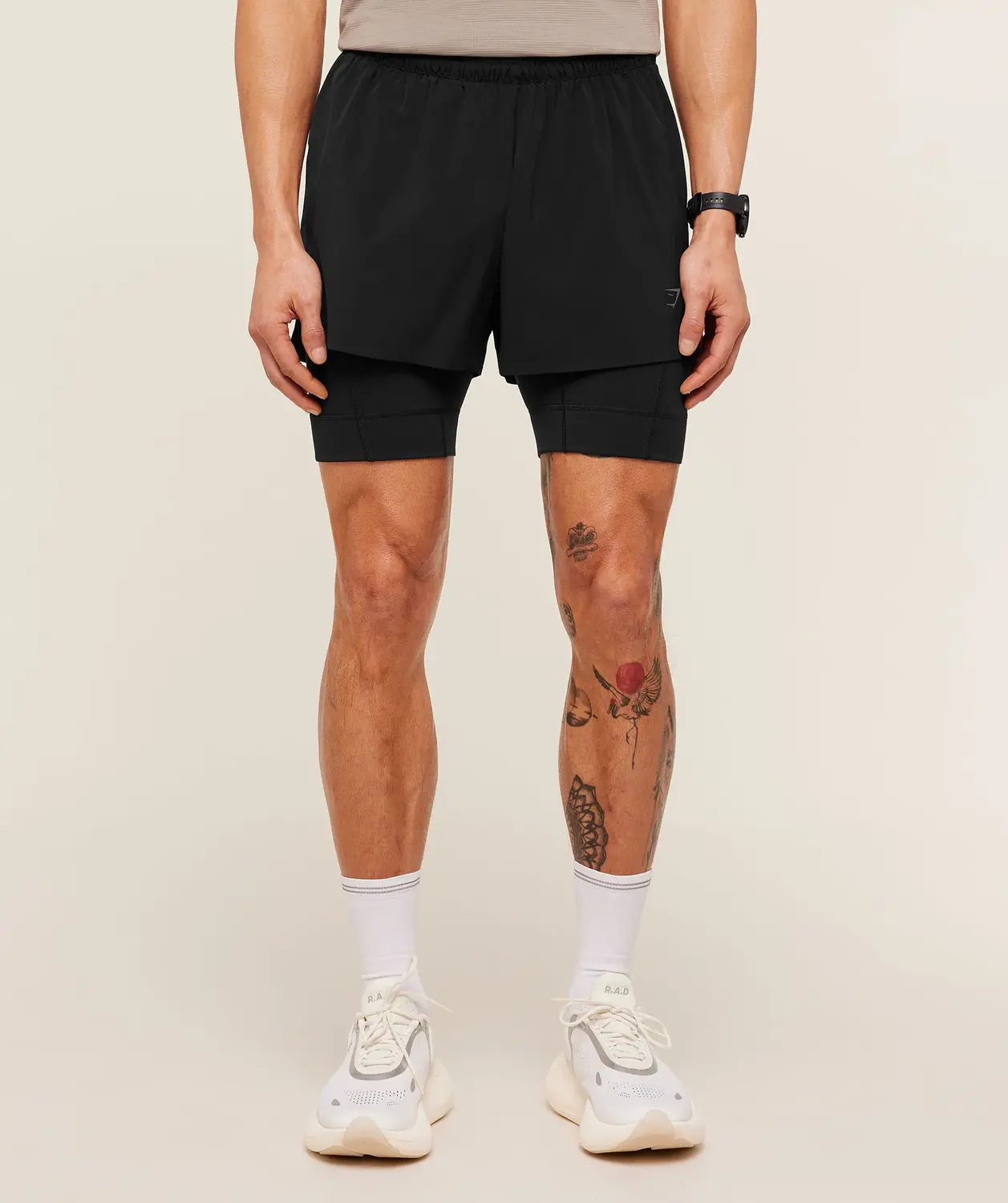 Running Elite 2 In 1 5" Shorts