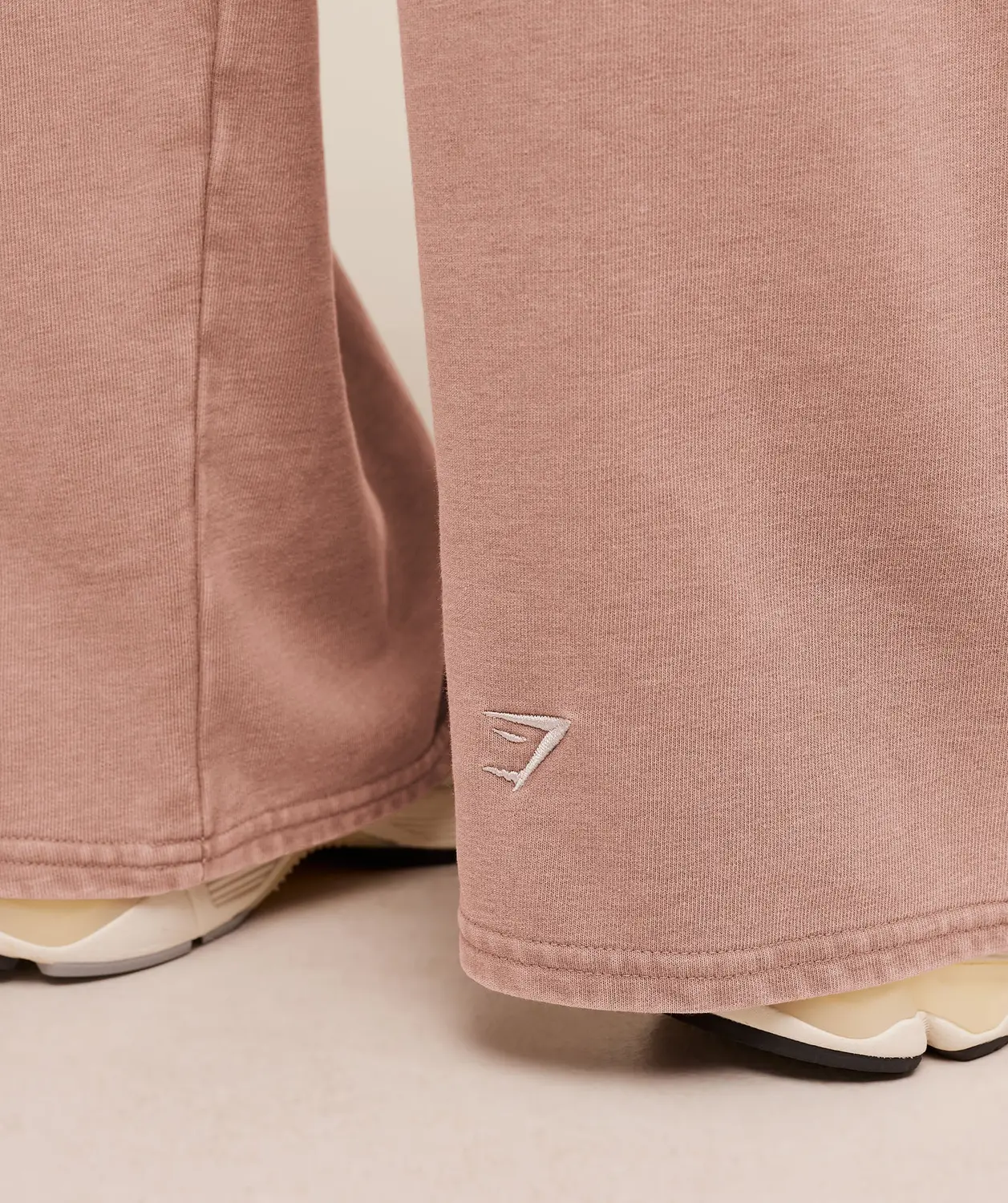 Chainstitch Graphic Wide Leg Joggers Oversized Fit - Image 6