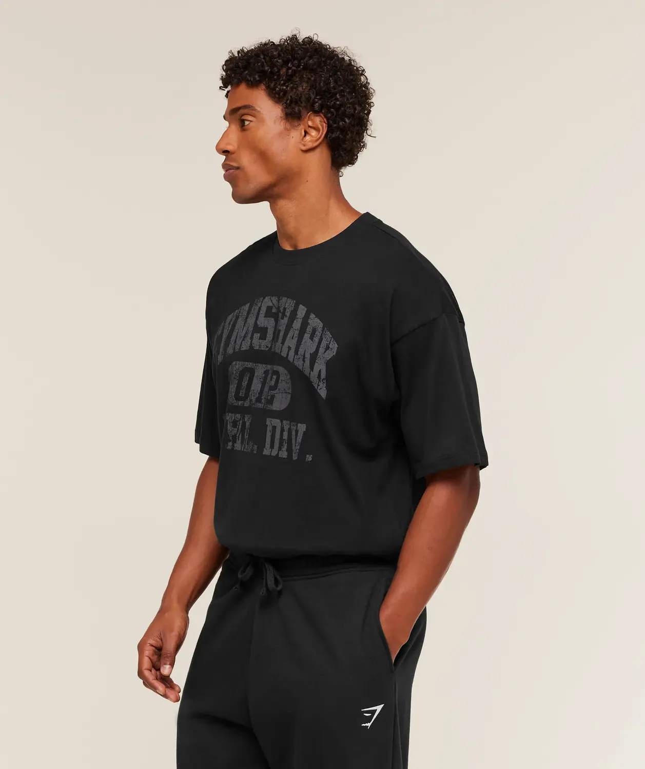 Athletic Division Graphic T-Shirt Oversized Fit - Image 3