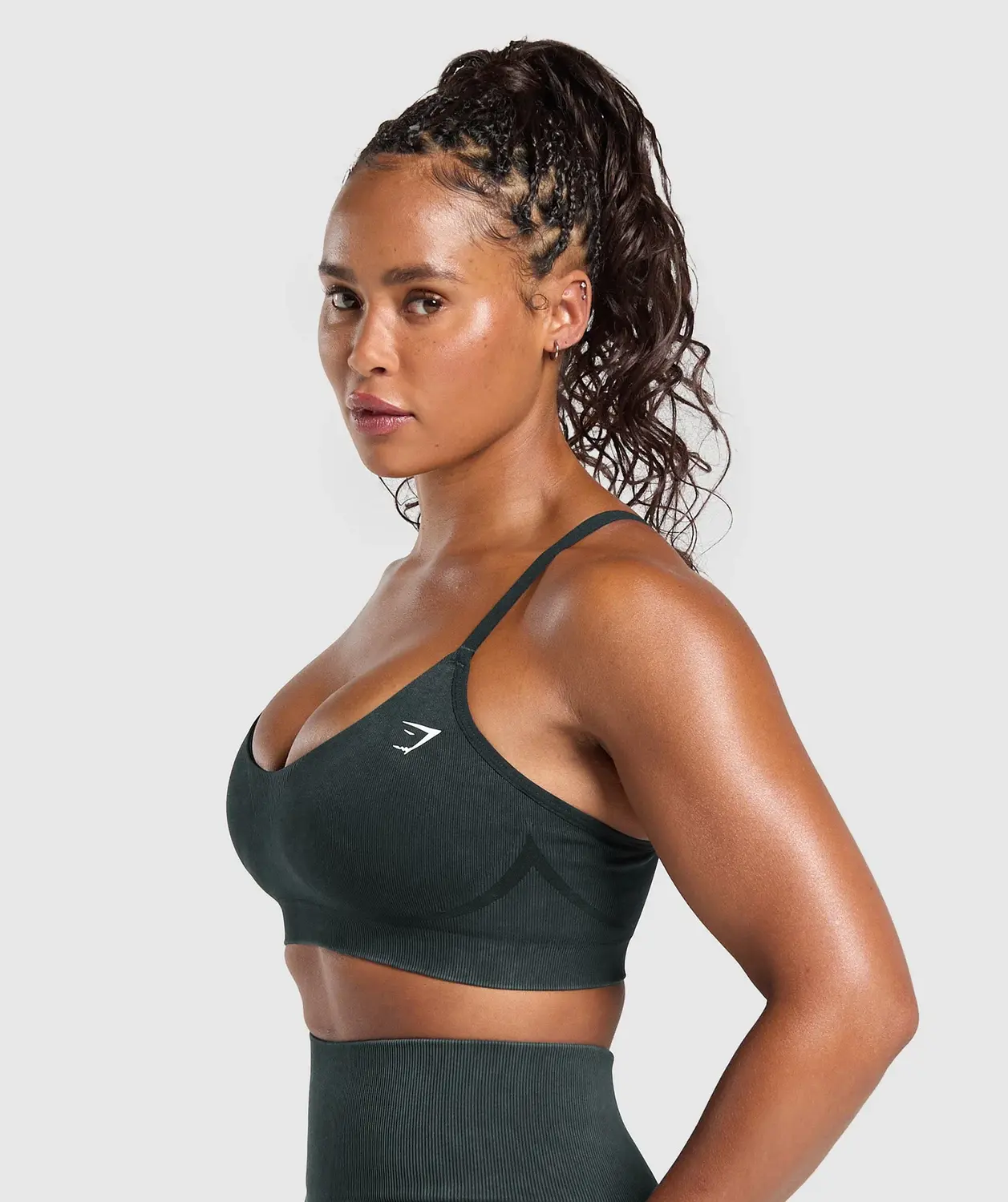 Gains Seamless Washed Sports Bra Light Support - Image 2